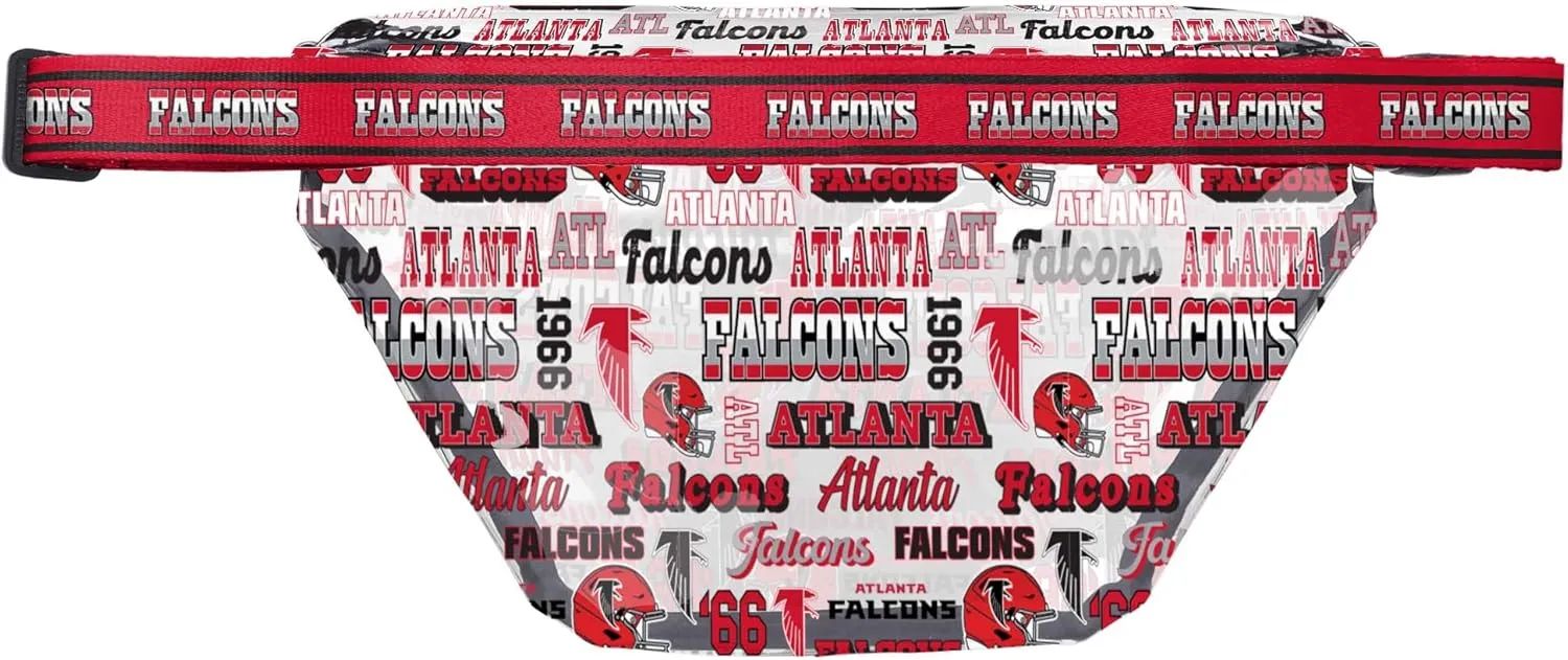 FOCO Philadelphia Eagles NFL Repeat Retro Print Clear Fanny Pack