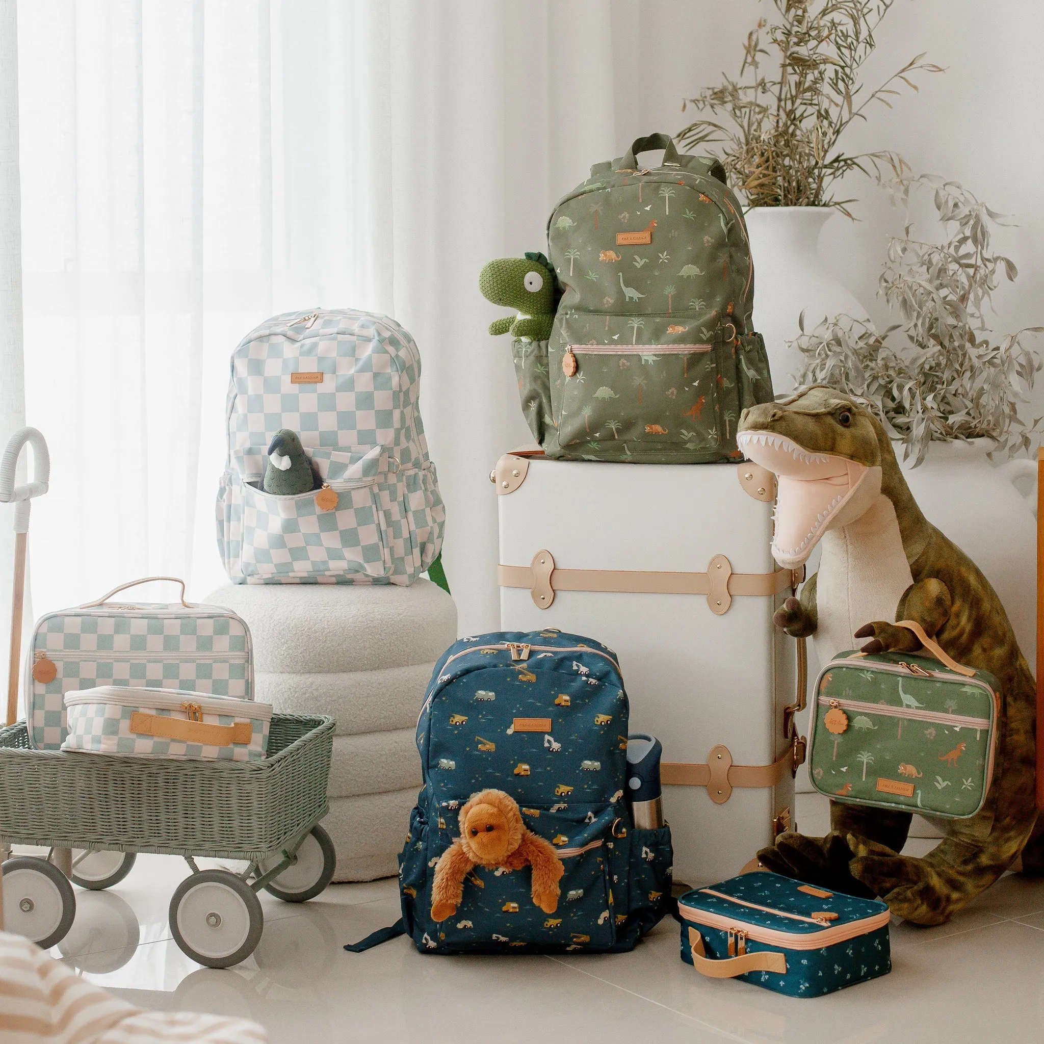 Fox & Fallow Dinos Backpack