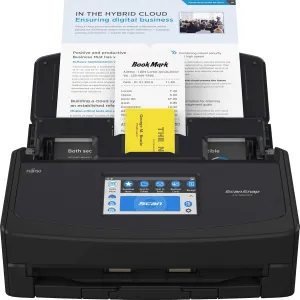 Fujitsu ScanSnap iX1600 Versatile Cloud Enabled Document Scanner for Mac or PC, Black (Renewed)