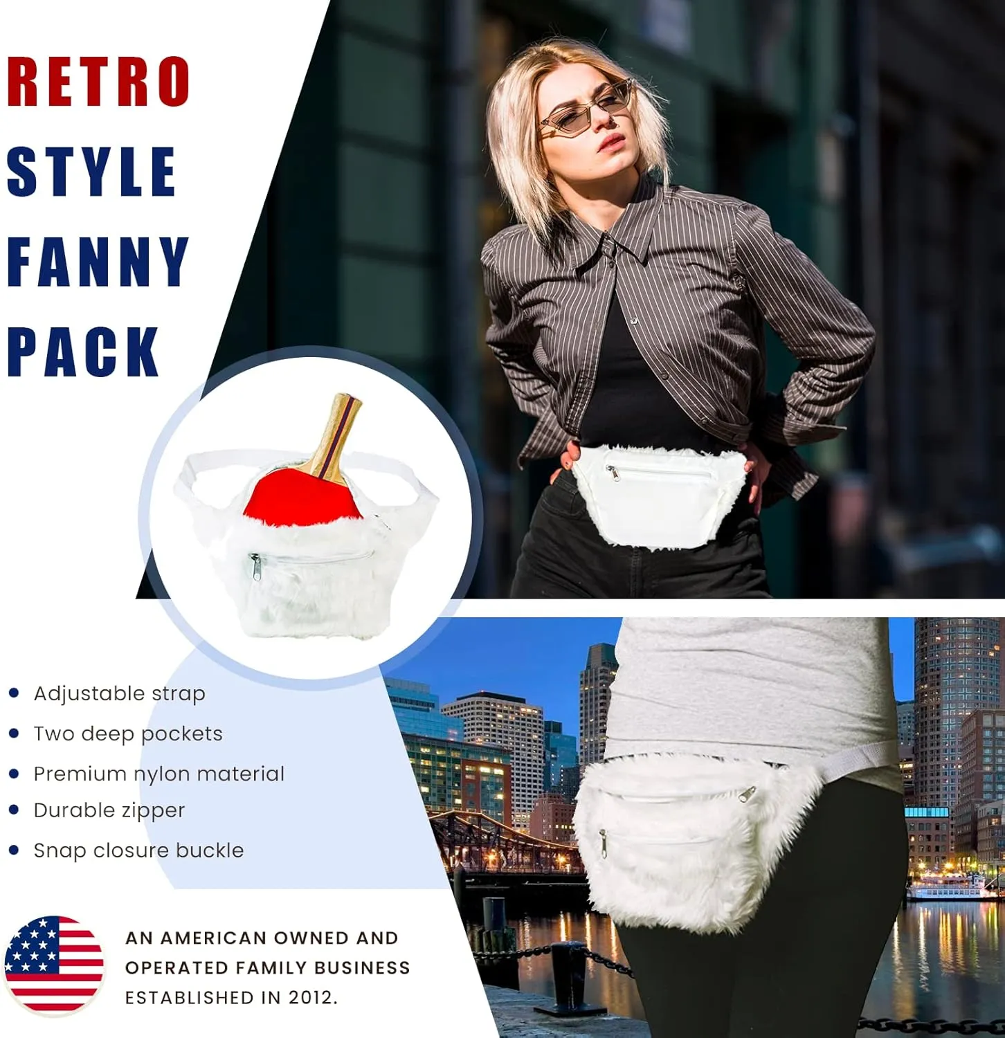 Funny Guy Mugs Furry Fanny Pack - Fuzzy Fanny Pack
