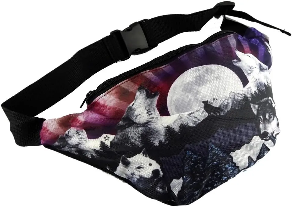 Funny Guy Mugs Wolf Fanny Pack