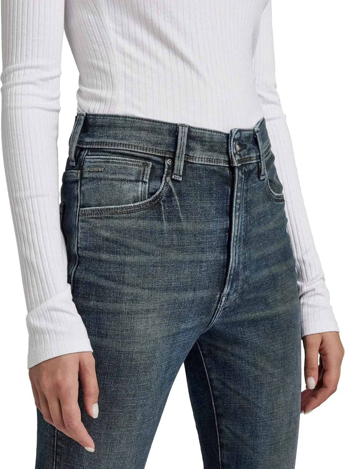 G-STAR Women's Kafey Ultra High Skinny Fit Jeans
