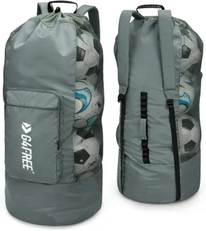 G4Free Extra Large Mesh Ball Carry Bag for Soccer, Basketball, Football, Volleyball, Swim