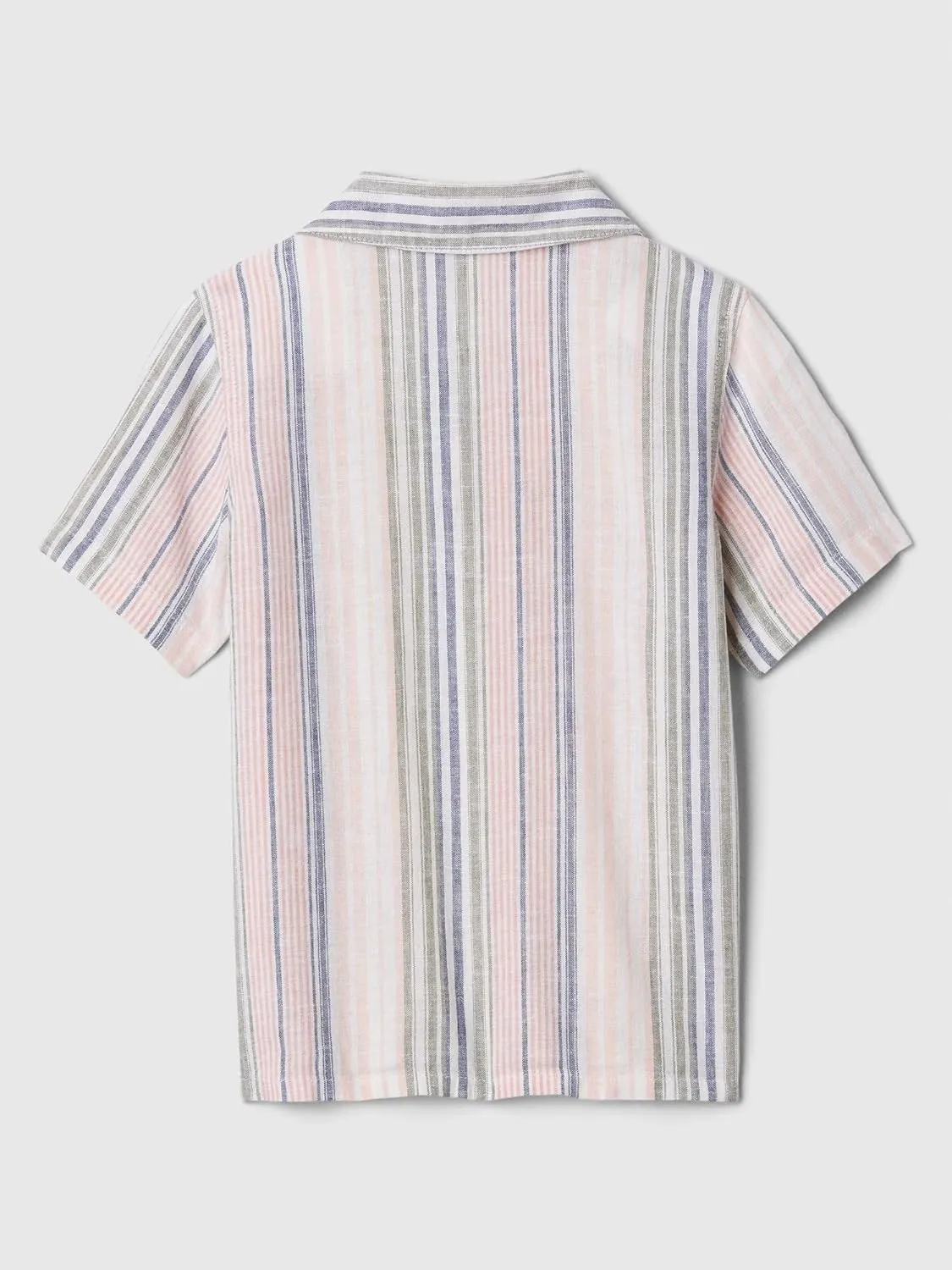 GAP Baby Boys' Linen Resort Top