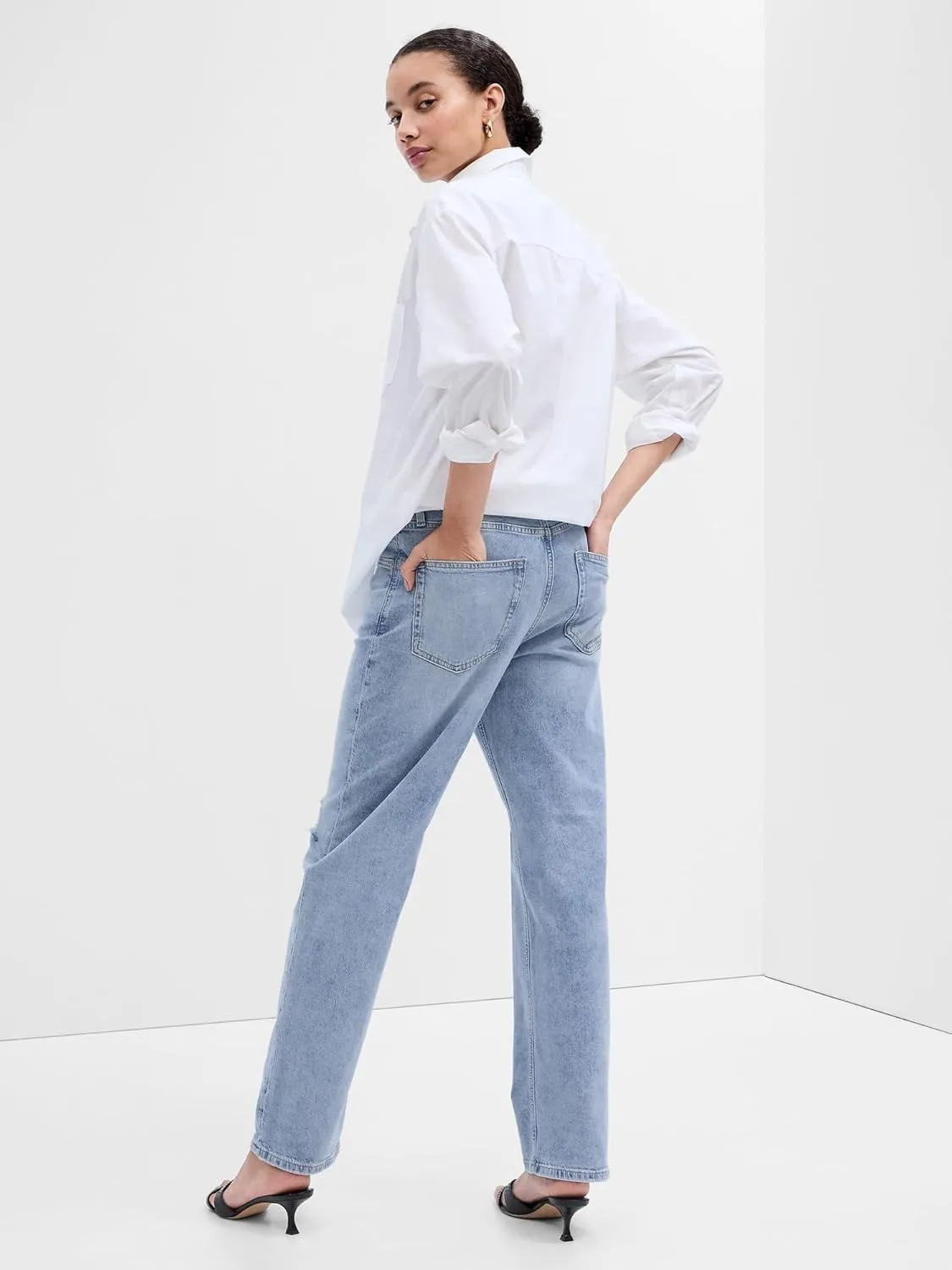 GAP Women's High Rise Loose Jeans