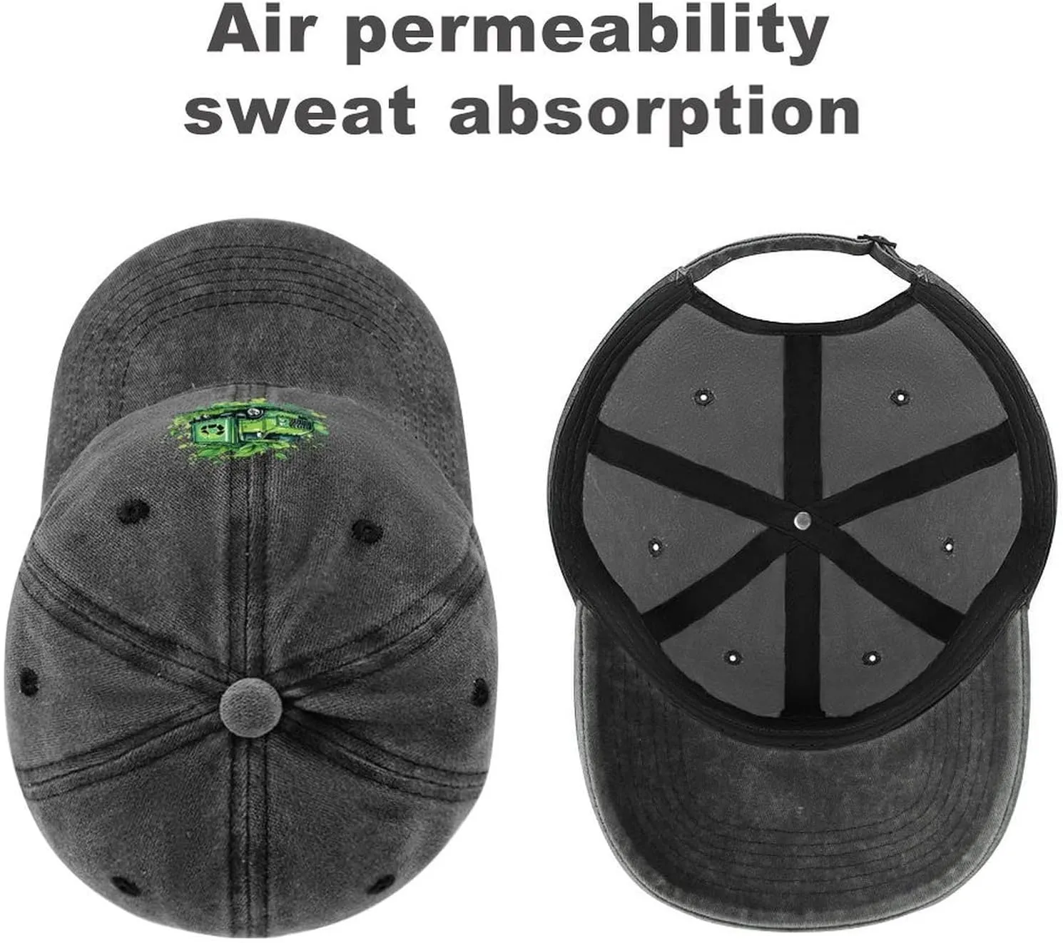 Garbage Rubbish Trash Trucks Casquette Retro Baseball Cap Adjustable Sun Hat Golf Hats for Men Women