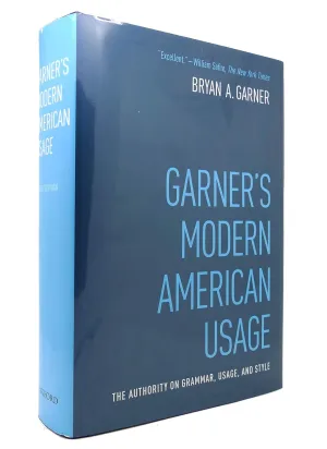 Garner's Modern American Usage 3rd Edition