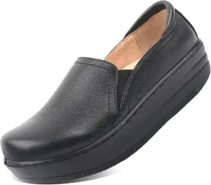 Glolily Women's Comfort Clogs- Professional Lightweight Slip-Resistant Work Shoe with Extra Cushion and Removeable Orthotic Arch Support Footbed for Women