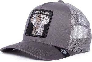 Goorin Bros. The Farm Adjustable Mesh Trucker Hat for Men and Women, Grey (Extra Large Truckin), One Size