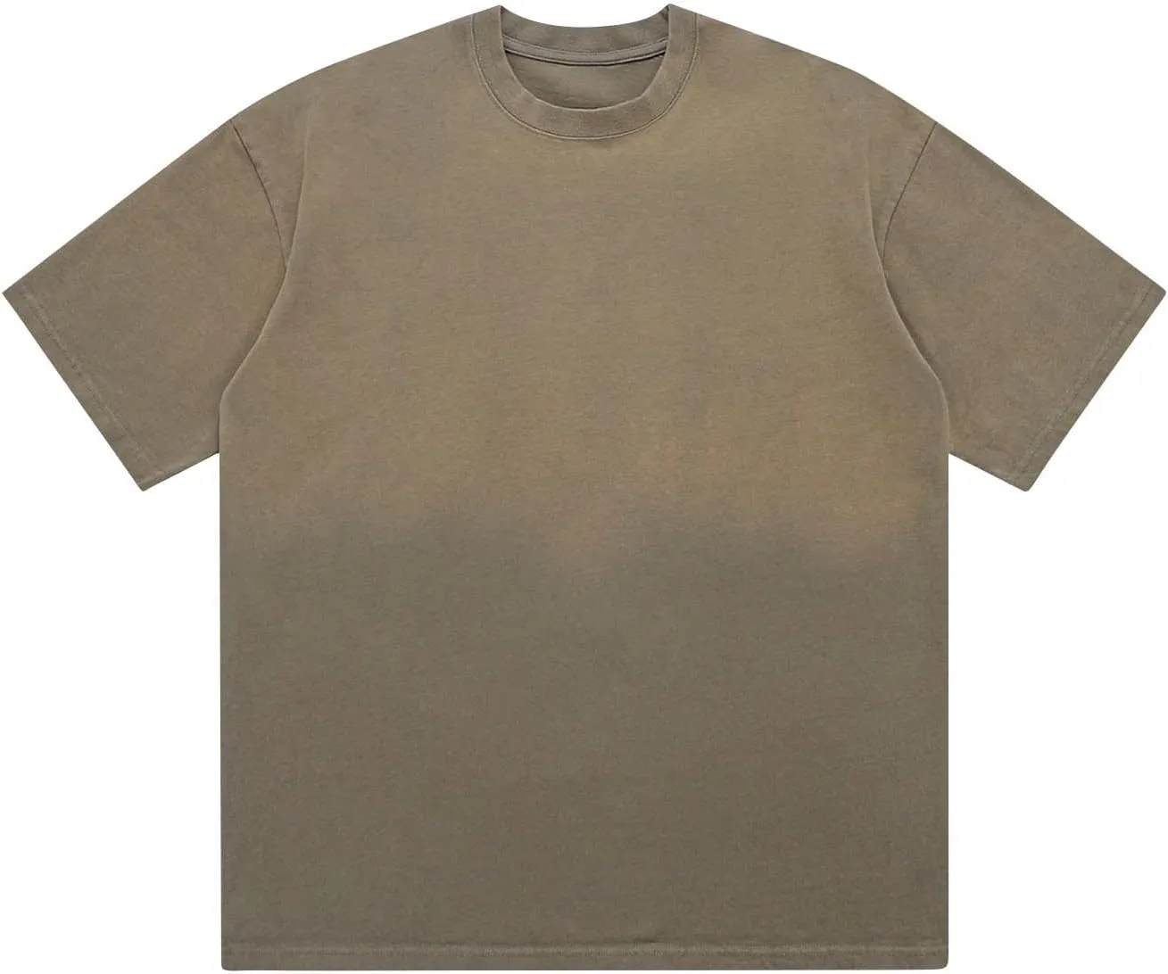 Gradient T-Shirts for Men 2025 Fashion Short Sleeve Crew Neck Basic Tops Summer Casual Lightweight Athletic Blouse