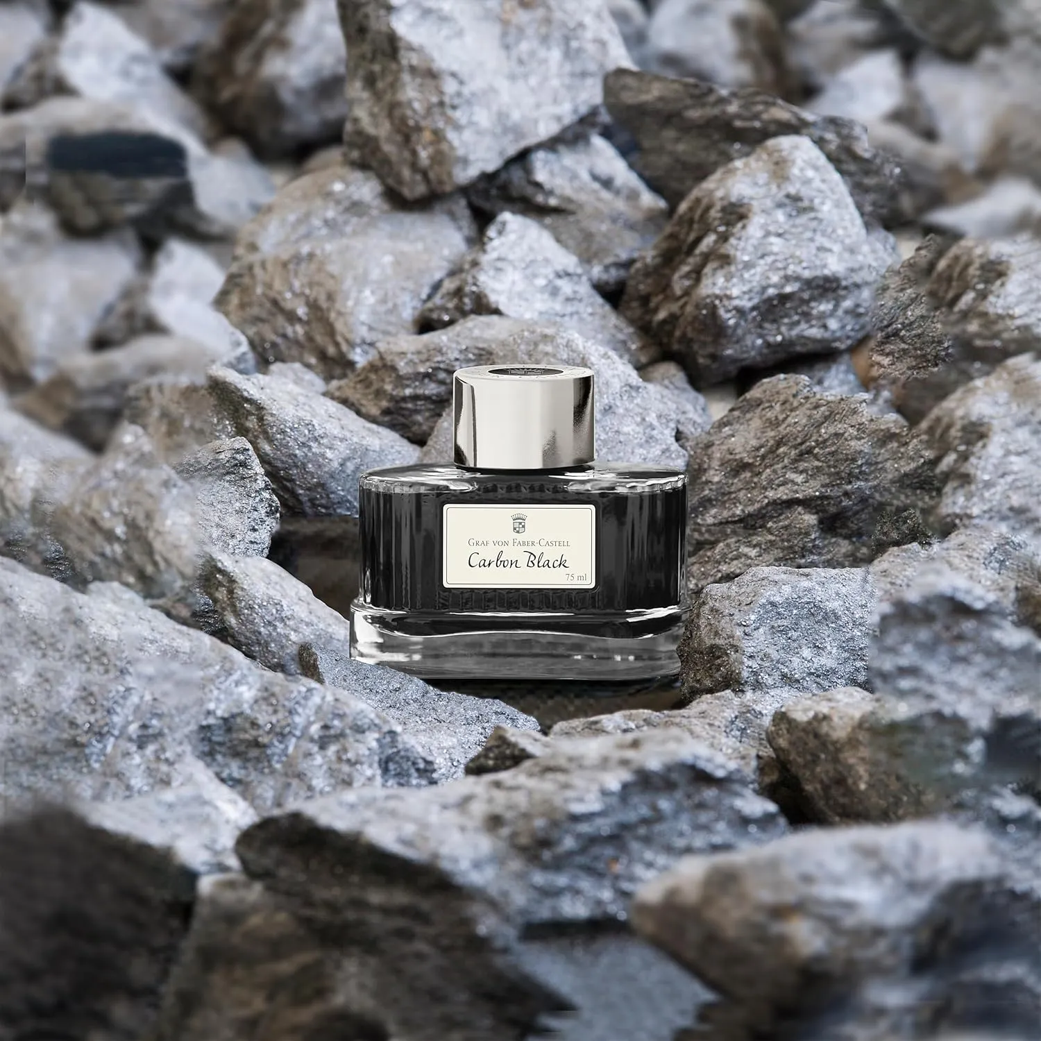 GRAF von Faber-Castell Ink Bottle - Carbon Black