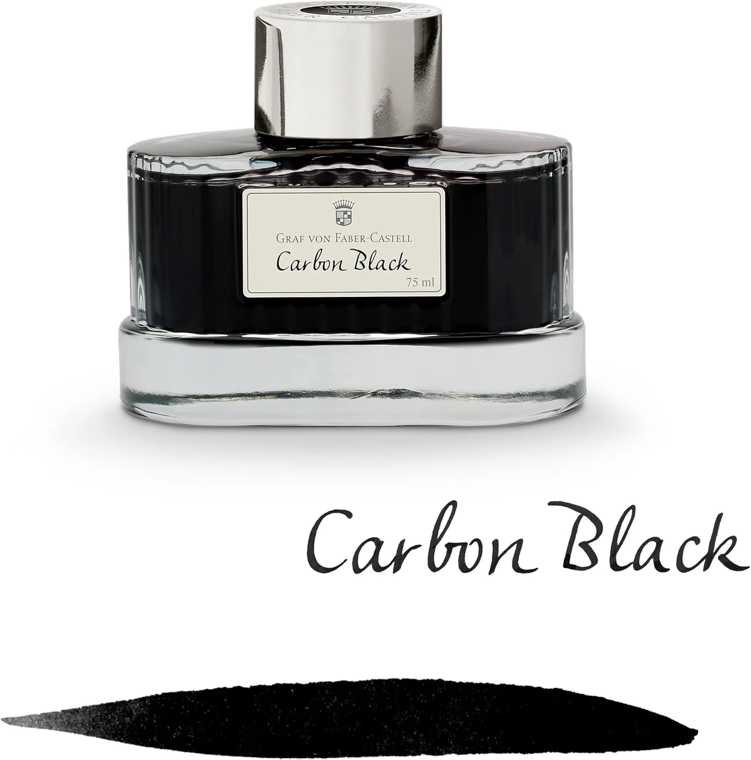 GRAF von Faber-Castell Ink Bottle - Carbon Black