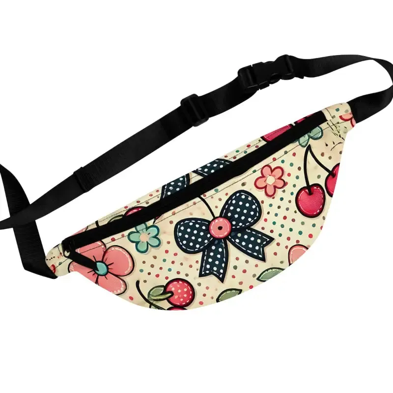 Groovy Vintage Floral Fanny Pack for Festival Vibes