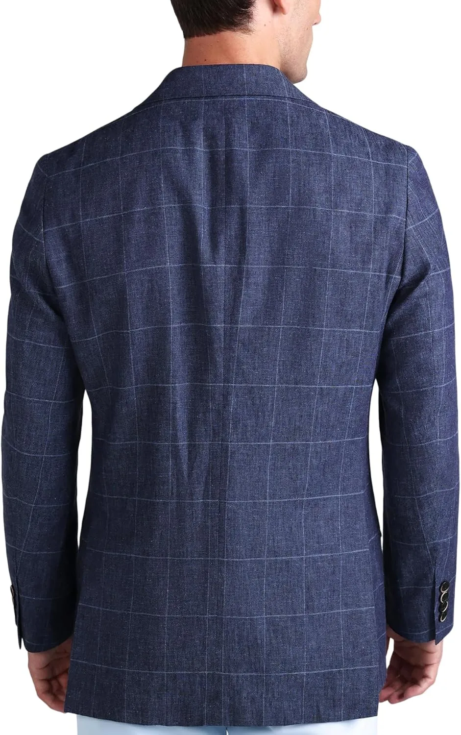 Haggar Men's JMH Premium Tailored Fit Stretch Linen Blend Sport Coat - Regular and Big & Tall Sizes