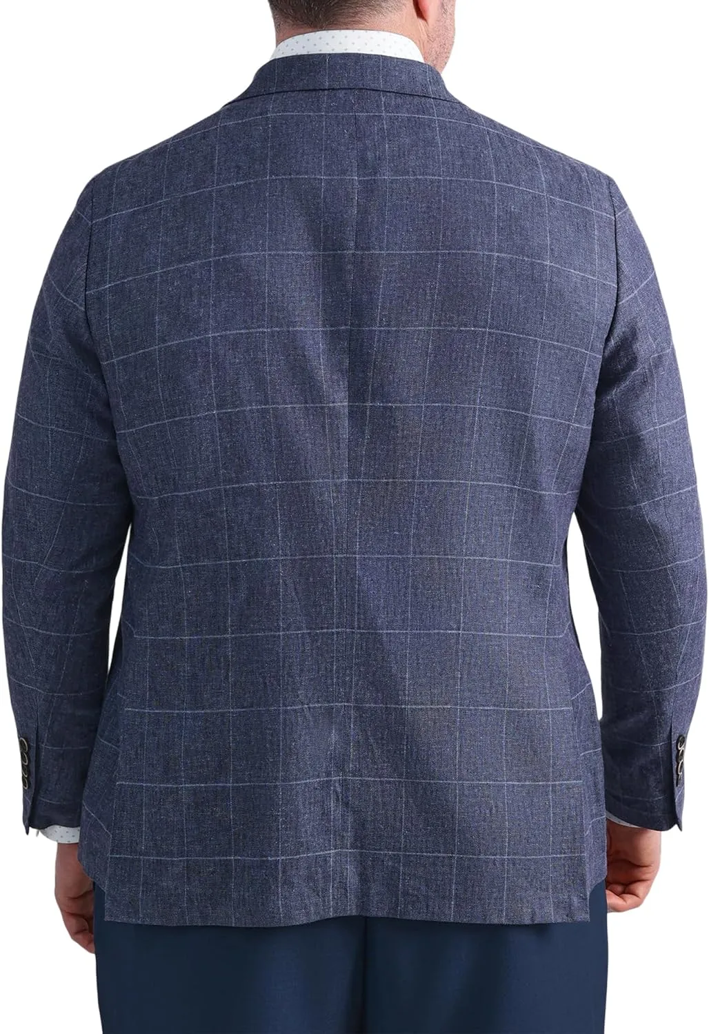 Haggar Men's JMH Premium Tailored Fit Stretch Linen Blend Sport Coat - Regular and Big & Tall Sizes
