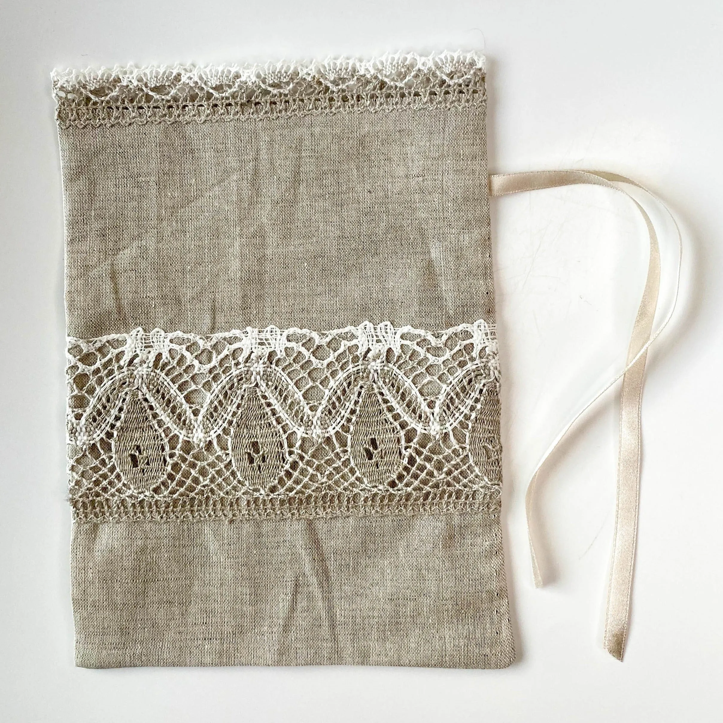 Handmade Linen Gift Bag