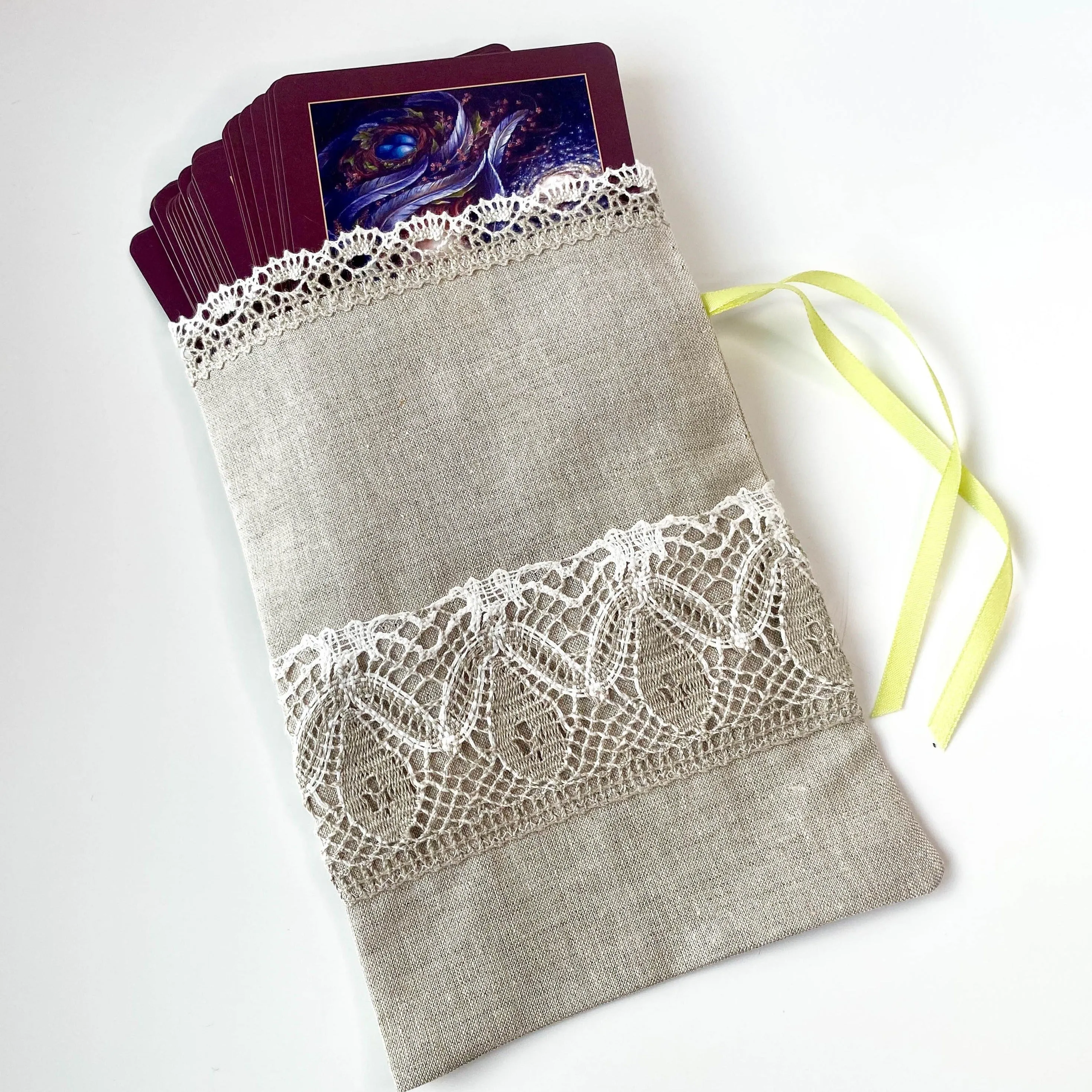 Handmade Linen Gift Bag
