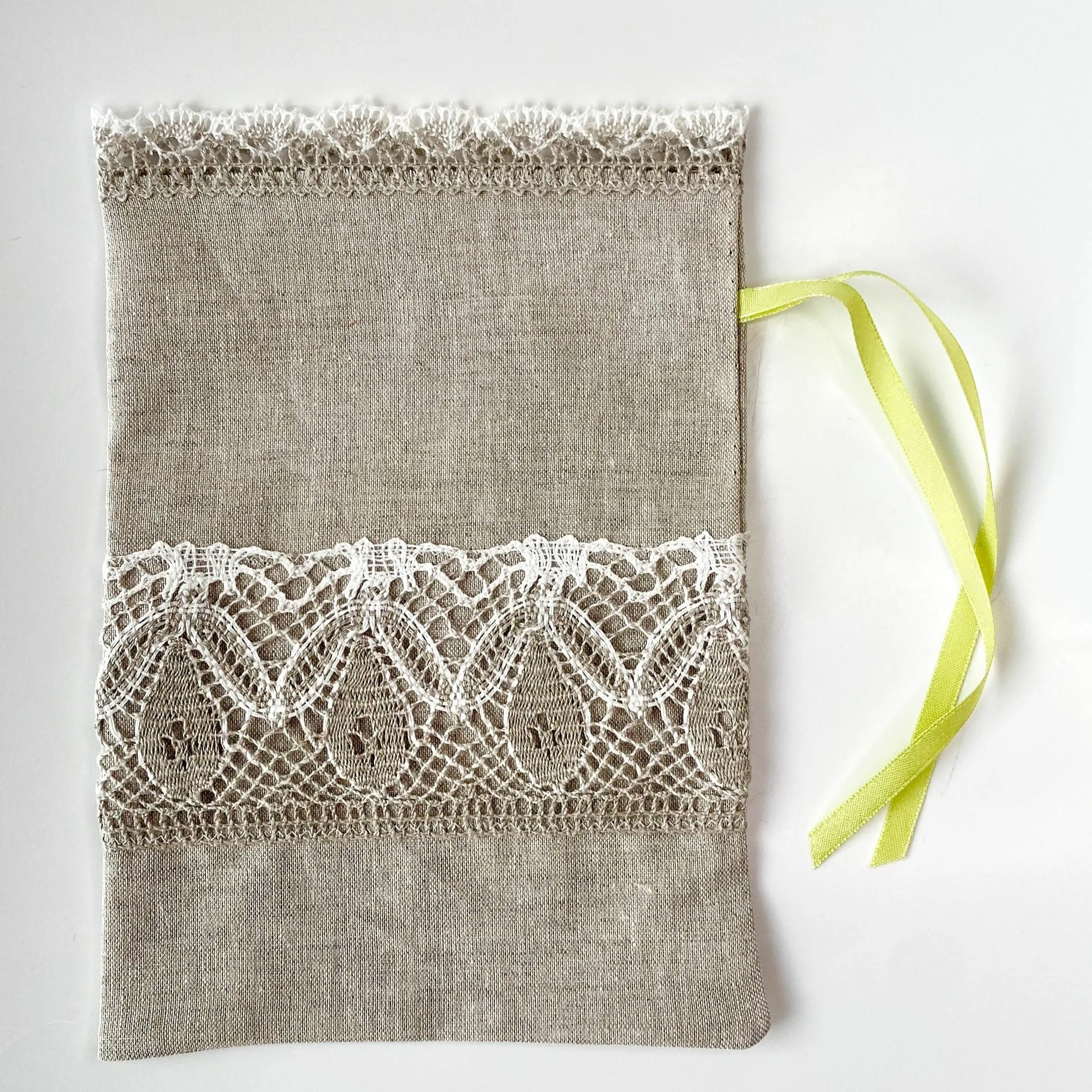 Handmade Linen Gift Bag