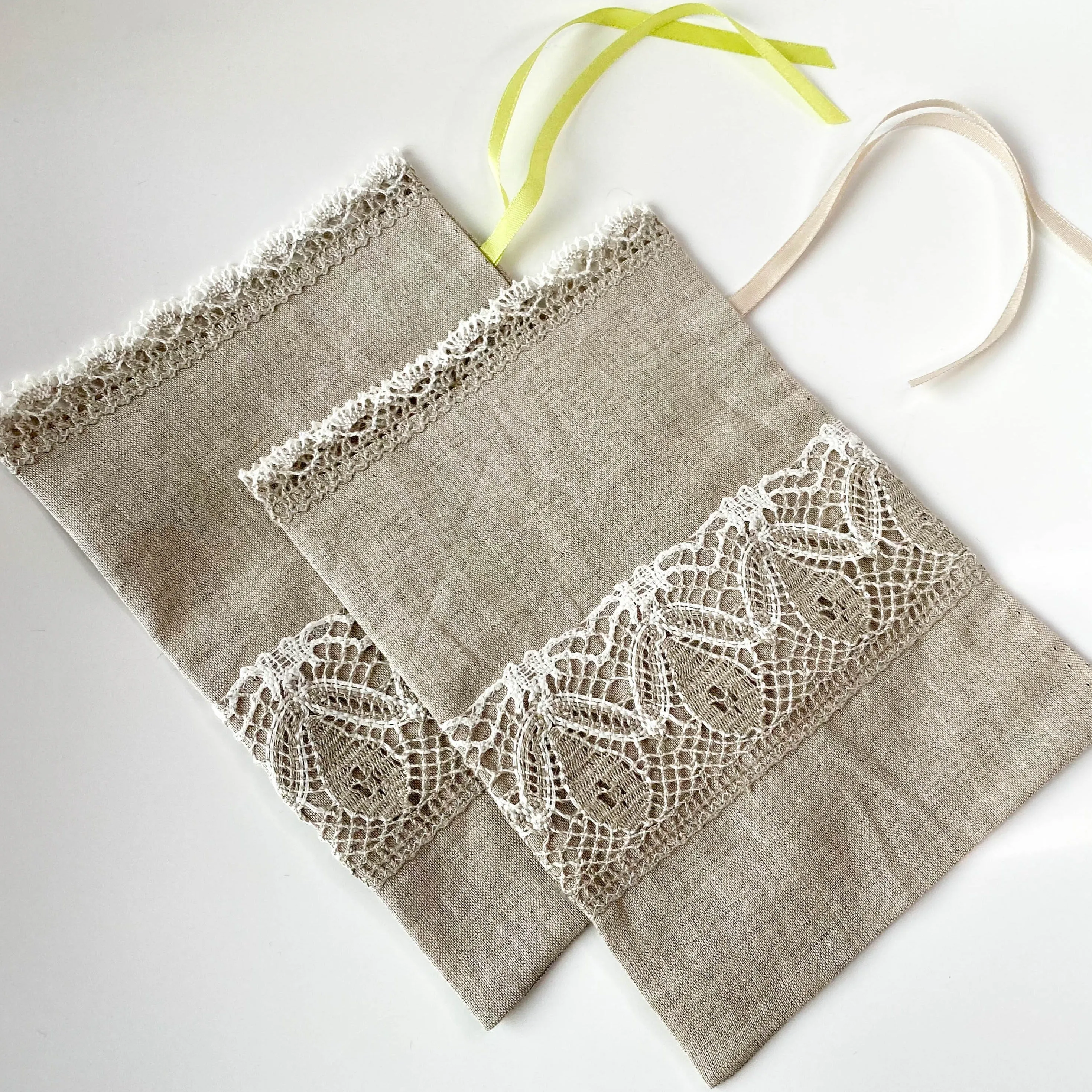 Handmade Linen Gift Bag