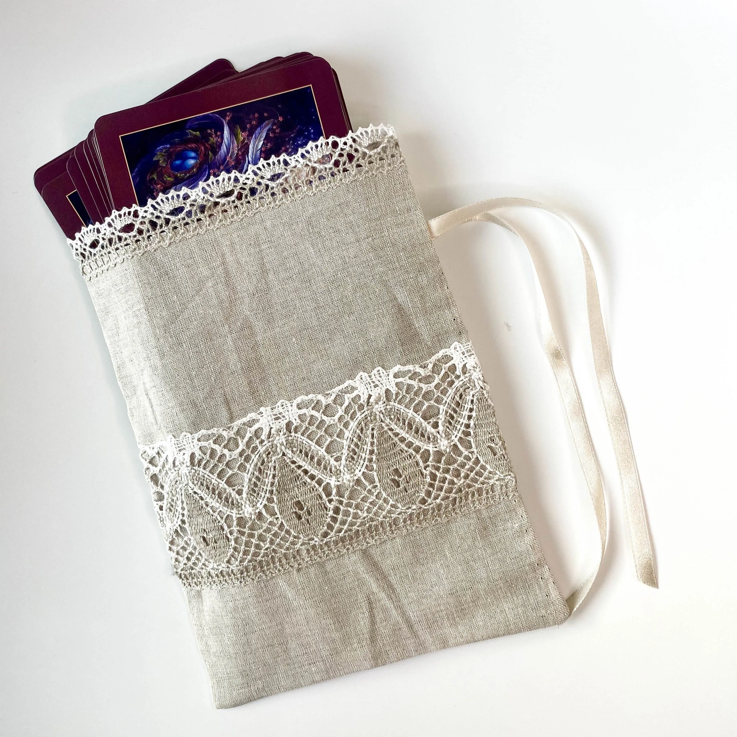 Handmade Linen Gift Bag