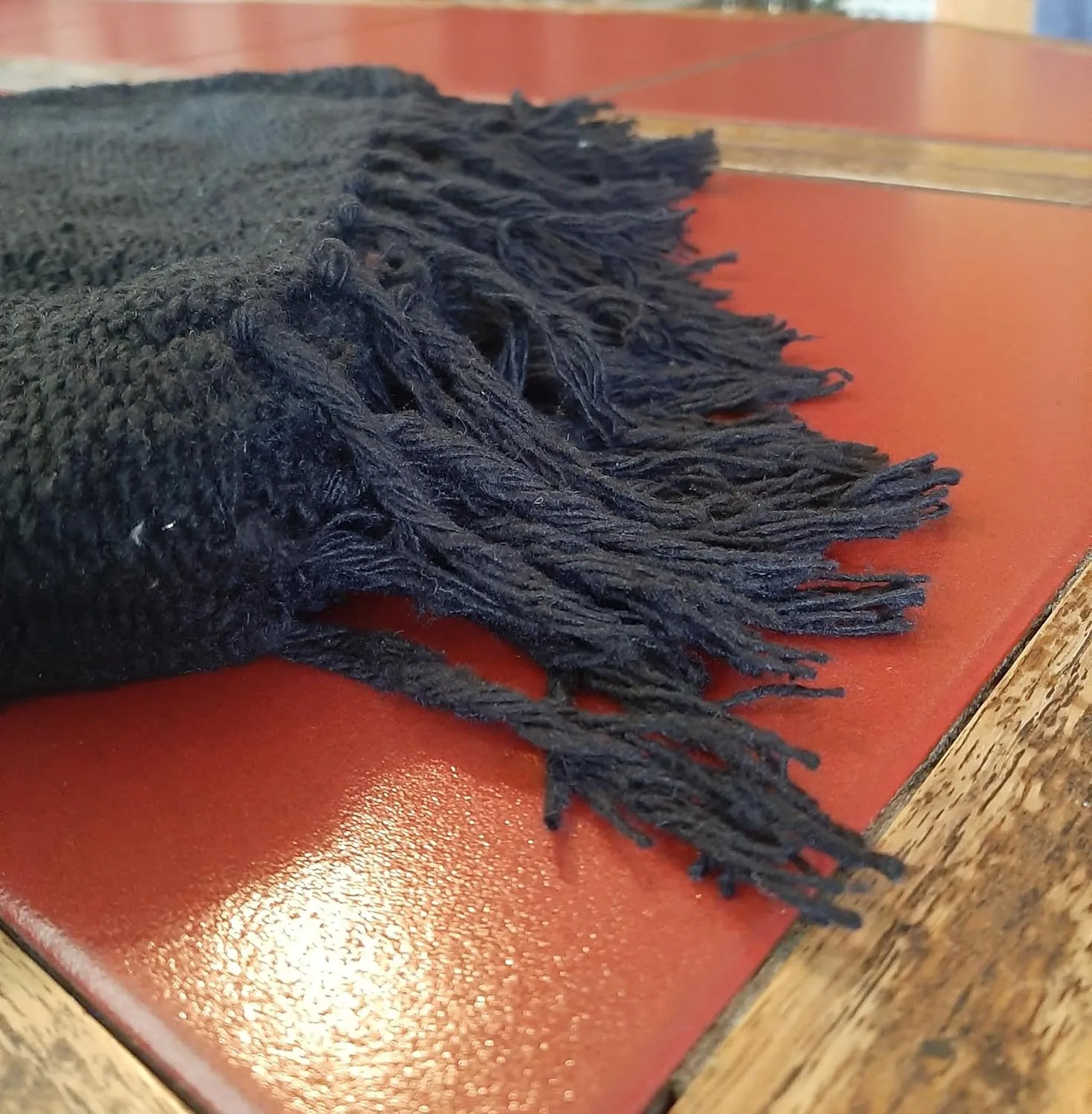 Handmade Solid Color Yoga Blanket - Thick Mexican Blanket or Throw - Made for Yoga!
