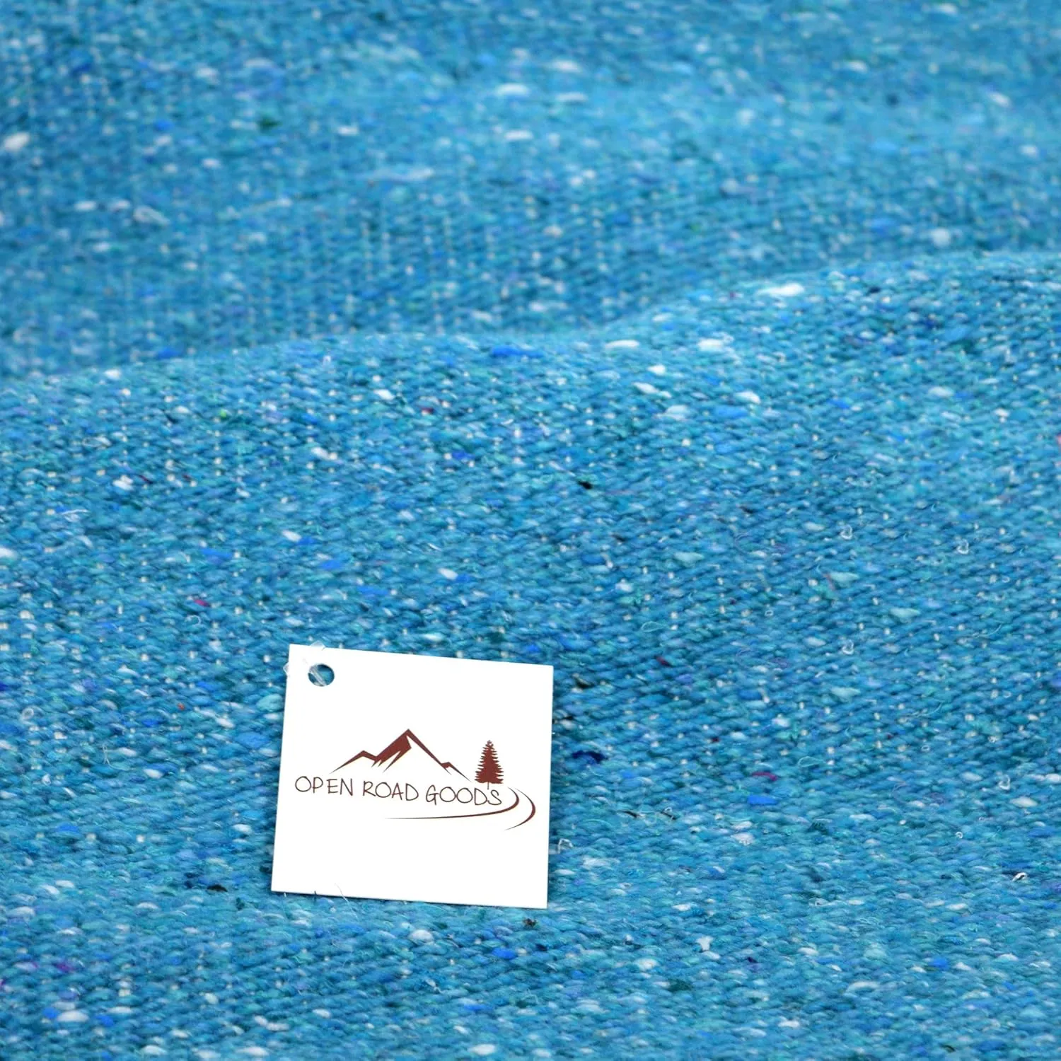 Handmade Solid Color Yoga Blanket - Thick Mexican Blanket or Throw - Made for Yoga!