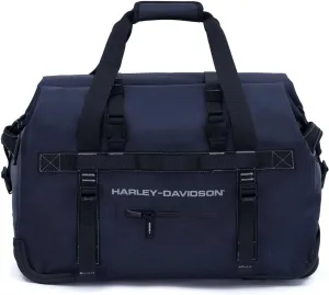 Harley-Davidson 21" Waterproof Adventure Carry-On Wheeling Duffel Bag, Blue