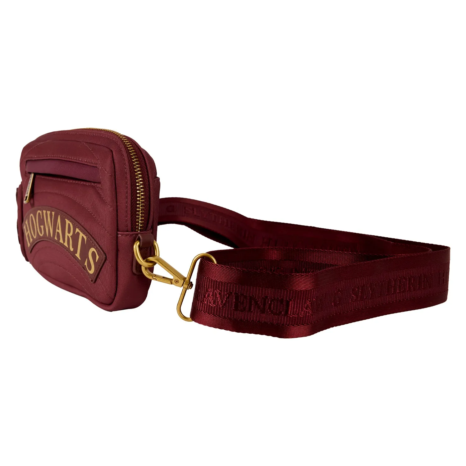Harry Potter Hogwarts House Canvas Sling Crossbody Bag with Coin Bag