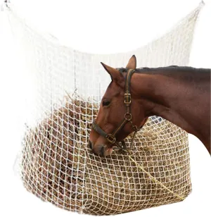 Hay Net Slow Feed Bag for Horse Feeder Full Day Feeding (35"x31")