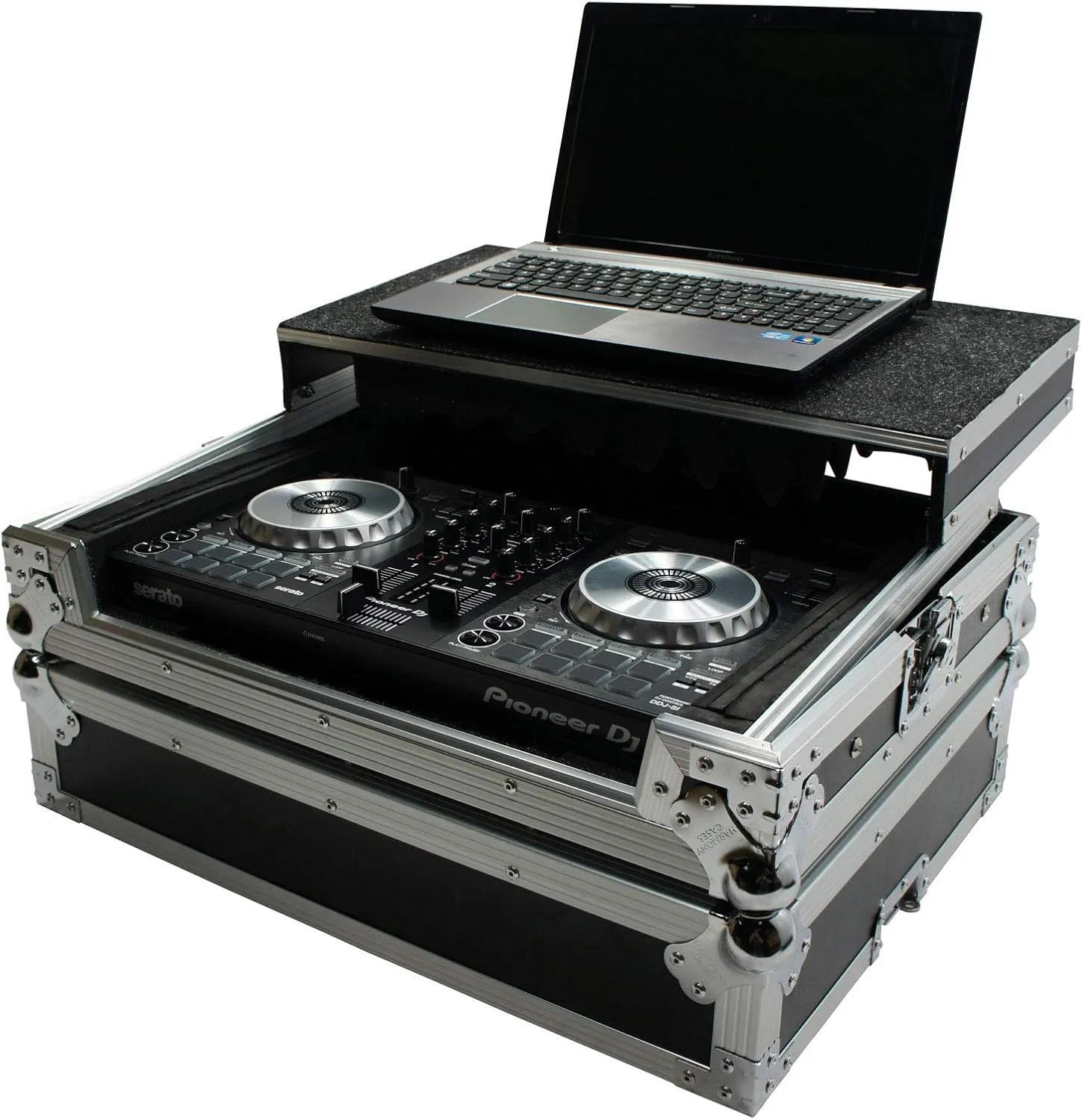 HCMINILT Flight Glide Laptop Stand Road DJ Custom Case Compatible with Vestax VCI-400