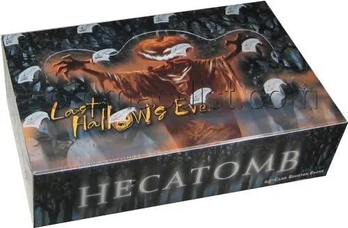Hecatomb Trading Card Game Last Hallow's Eve Booster Box (24 Packs) by Wizards of the Coast