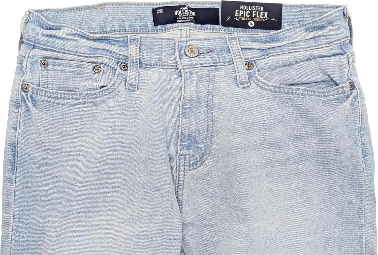 Hollister California Men's Epic Flex Athletic Skinny Jeans HOM-52