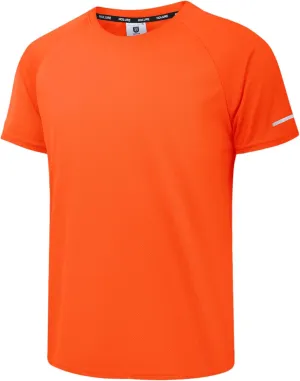 Holure Men's Mesh Quick-Dry Short Sleeve Workout T-Shirt
