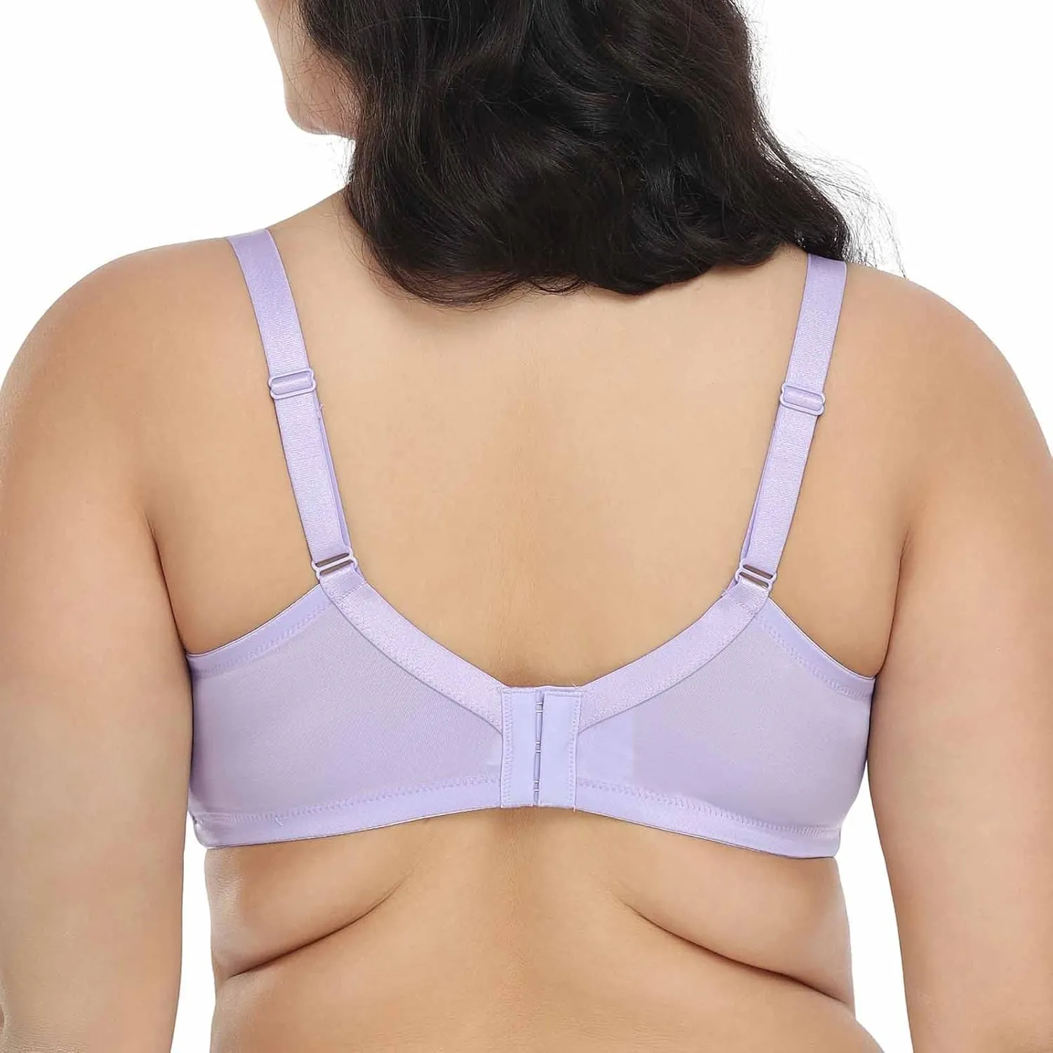 HSIA Minimizer Bra for Women - Plus Size Full Coverage Lace Bra with Underwire, Non Padded
