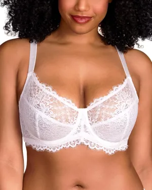 HSIA Minimizer Bra for Women - Plus Size Full Coverage Lace Bra with Underwire, Non Padded