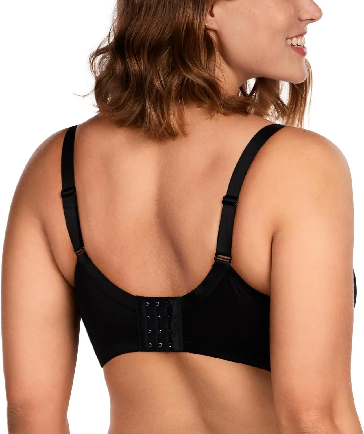 HSIA Minimizer Bras for Women Large Bust Full Coverage Lace Plus Size Bra - Mermaid Scales