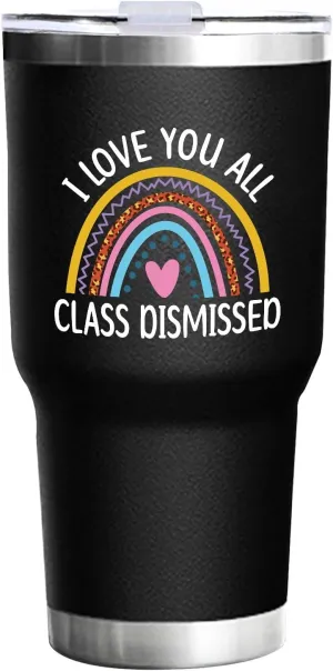 HSIAHO Lov Yo Al Clas Dismisse Stainles Stee 3 O Tumble Skinn Wate Bottle,Gift Fo Student,Funn Water