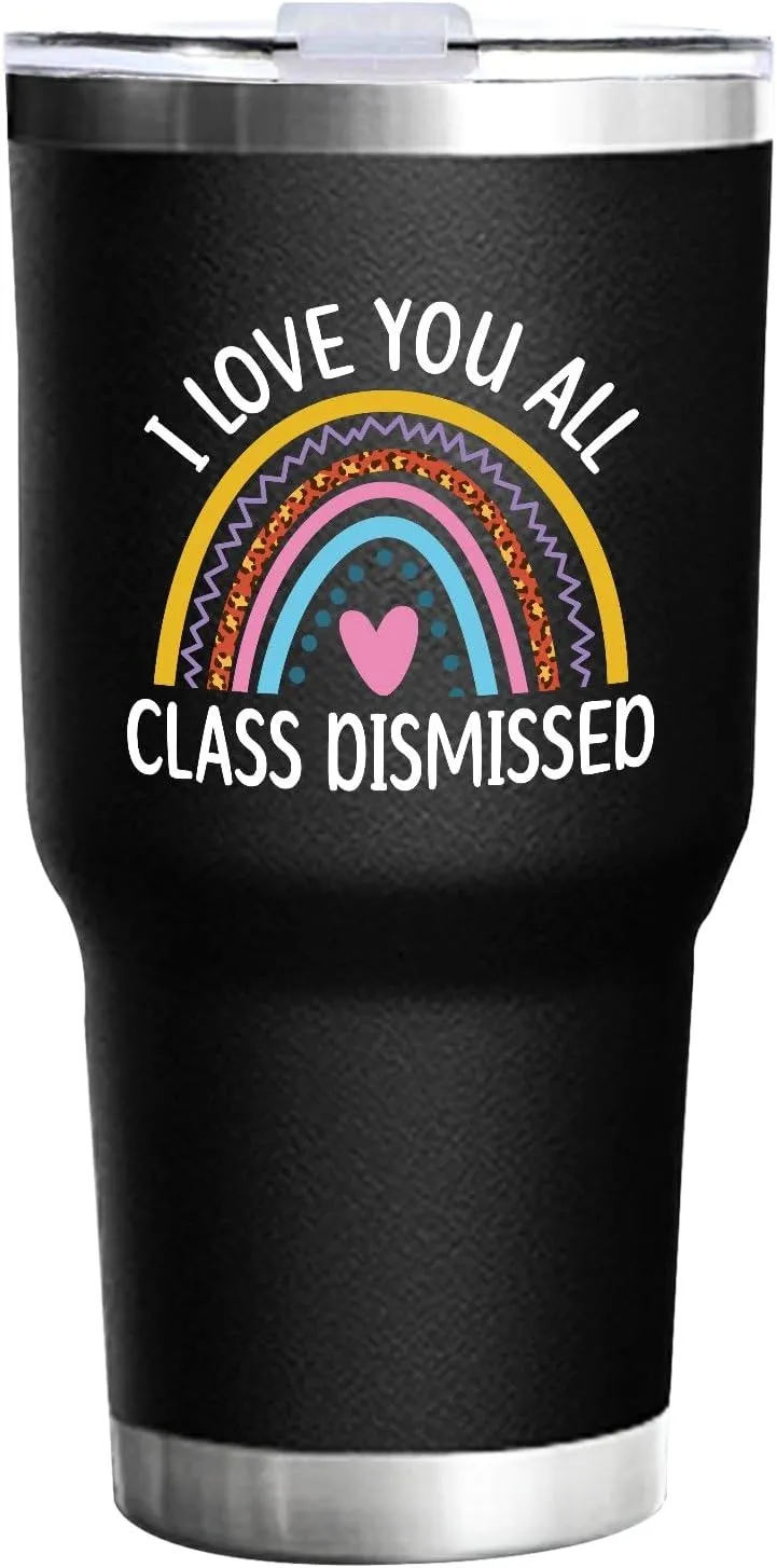 HSIAHO Lov Yo Al Clas Dismisse Stainles Stee 3 O Tumble Skinn Wate Bottle,Gift Fo Student,Funn Water