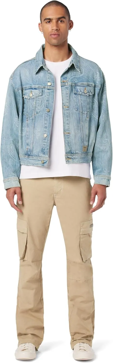 HUDSON Men's Denim Trucker Jacket