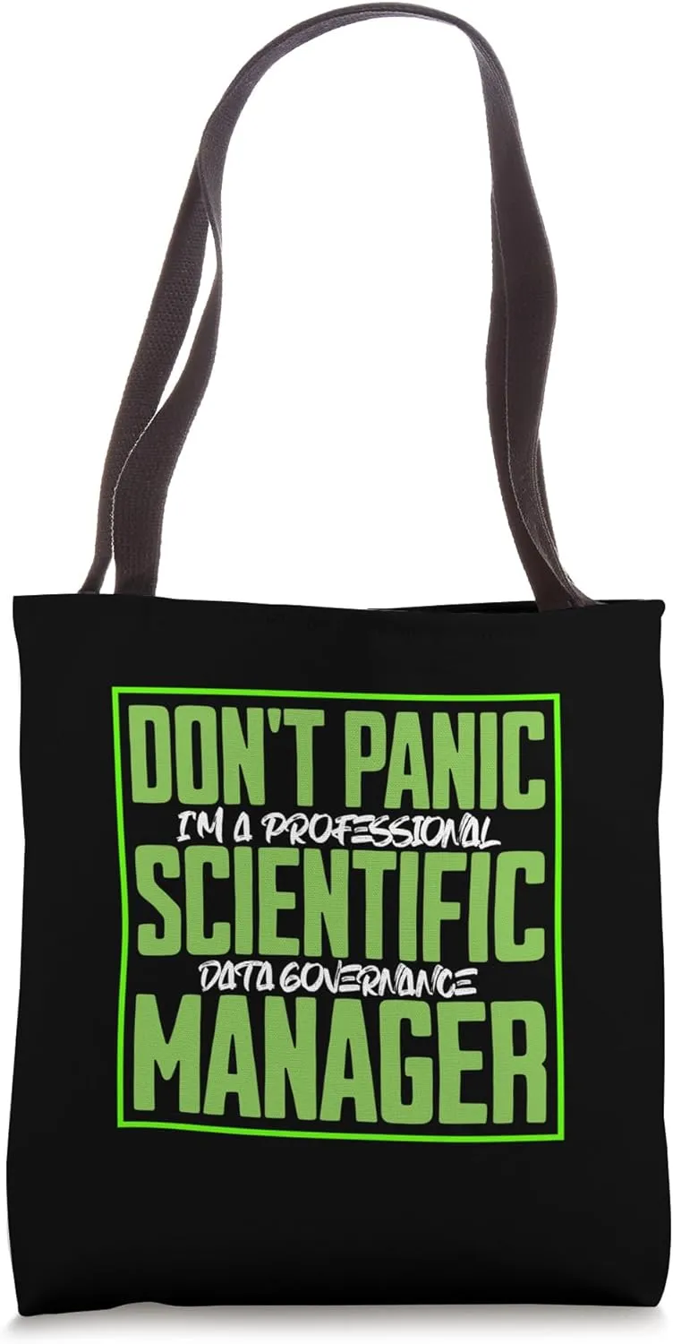 I'm a Professional Scientific Data Governance Manager Tote Bag
