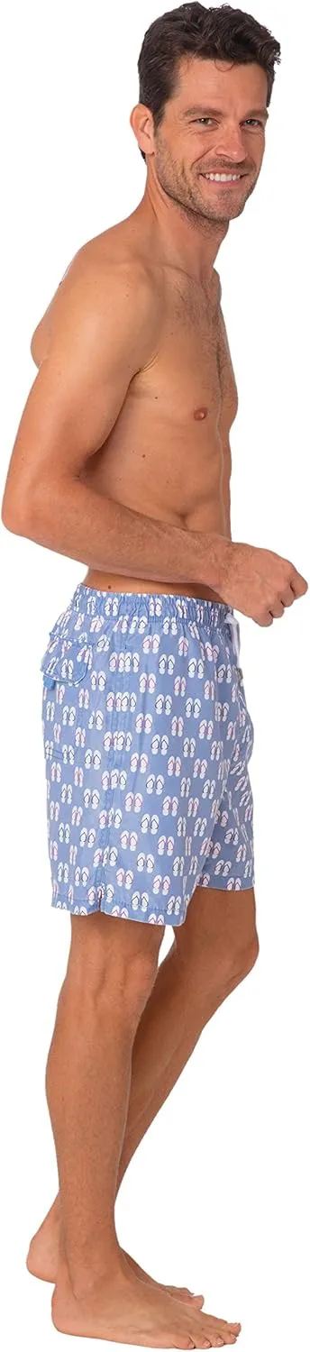 INGEAR Performance Men's Quick Dry SPF50  Swim Trunks Water Shorts Swimsuit Beach Shorts with Mesh Lining