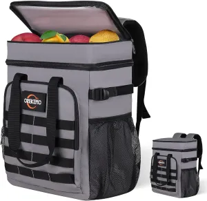 Insulated Cooler Backpack Waterproof Leak-Proof Over-Size Storage for Picnic, Camping, Lunch, Large Soft Cooler Bag Outdoor