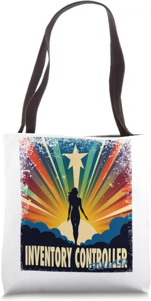 Inventory Controller Funny Female Hero Job Women Tote Bag