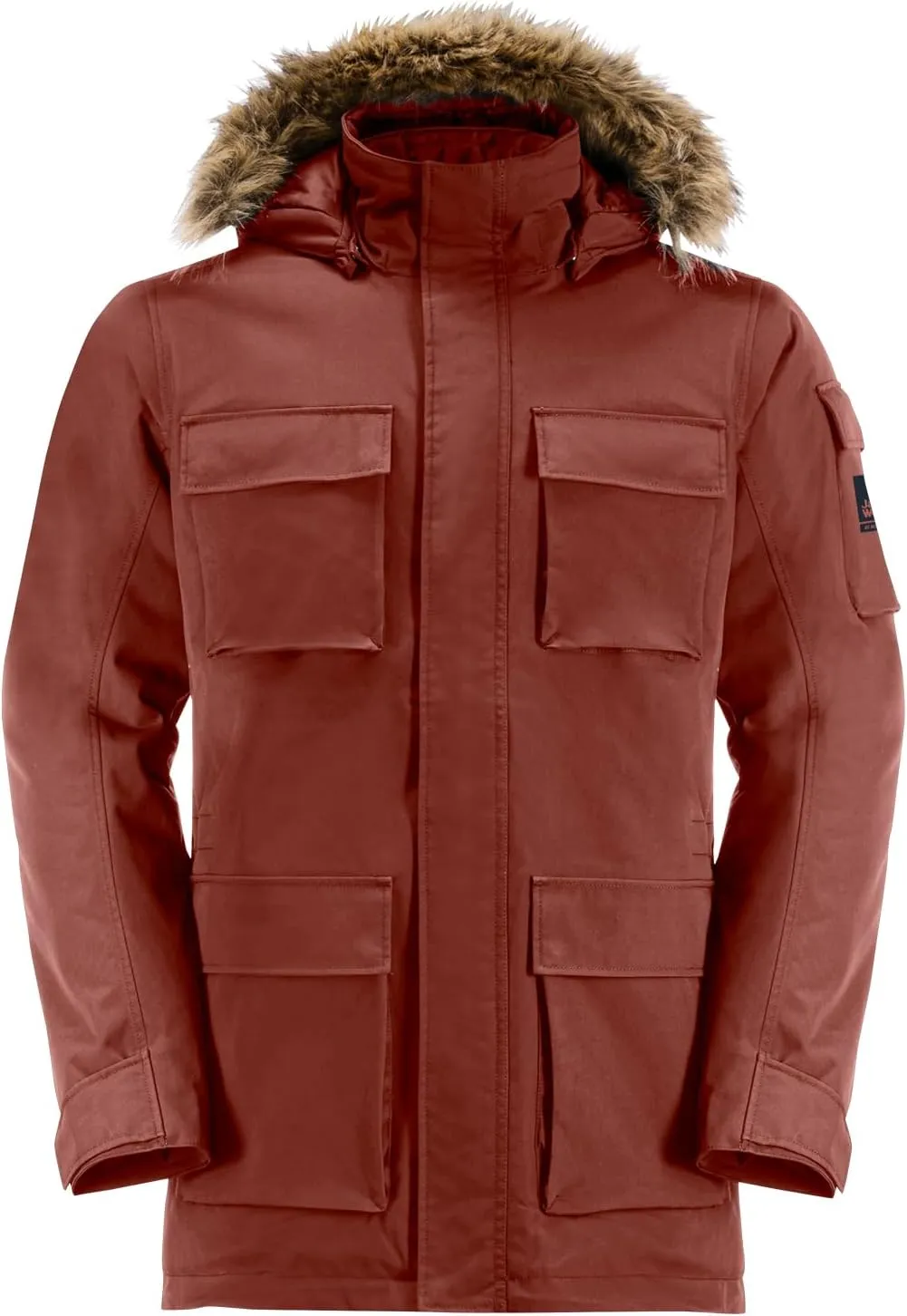 Jack Wolfskin Men's Glacier Canyon Parka Waterproof Insulated Field Jacket