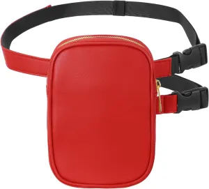 JASGOOD Thigh Harness Leg Bag Fanny Pack for Women Leg Purse Drop Leg Bag, C-Red