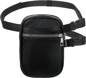 JASGOOD Thigh Harness Leg Bag Fanny Pack for Women Leg Purse Drop Leg Bag, G-Black