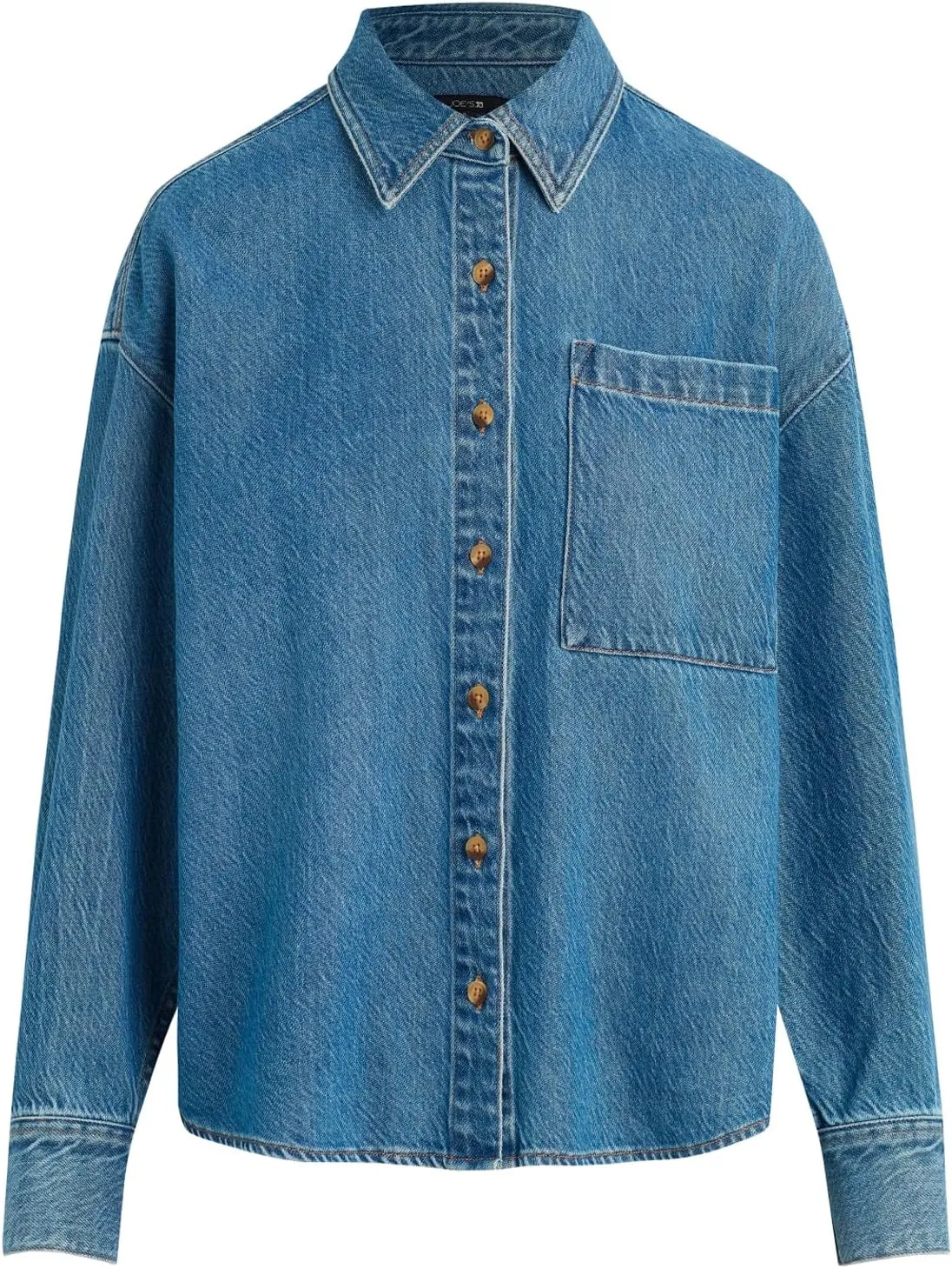 Joe's Women's The Classic Button Down Denim Long Sleeve Shirt