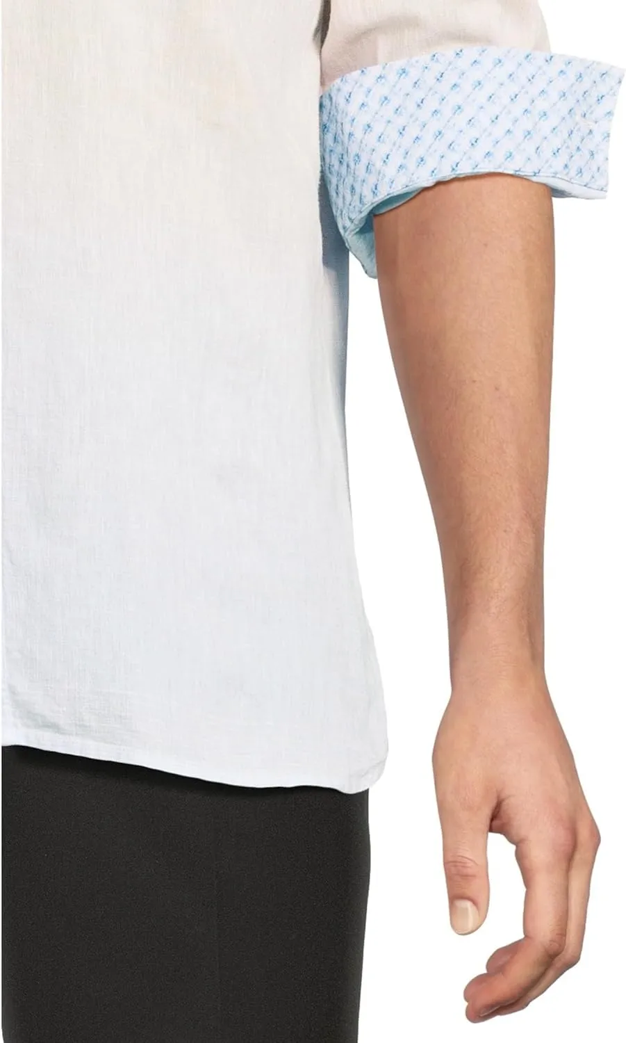 Johnston & Murphy Men's Ombre Linen Shirt