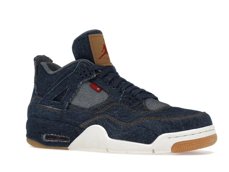 Jordan 4 Retro Levi's Denim (Blank Tag)