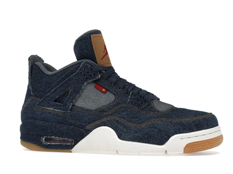 Jordan 4 Retro Levi's Denim (Blank Tag)